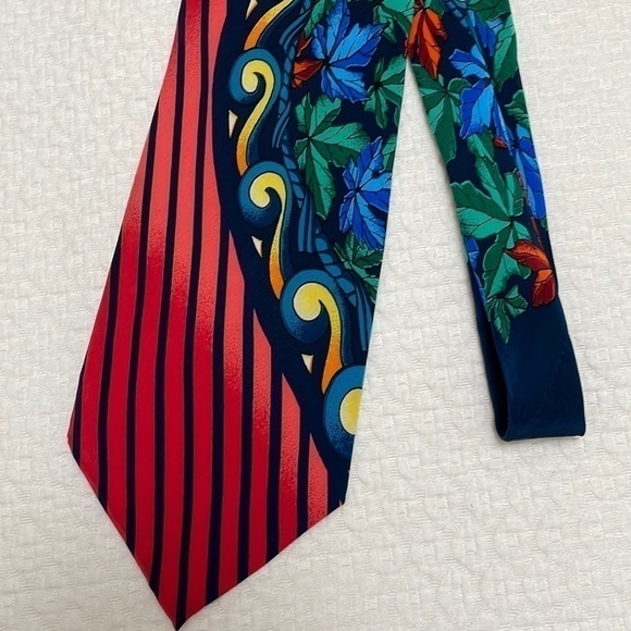 Rush Limbaugh No Boundaries Collection 100% Silk Tie—Colorful! Excellent Cond! - Picture 3 of 8